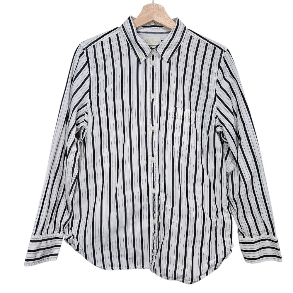 J Crew Classic-fit shirt in bold stripe